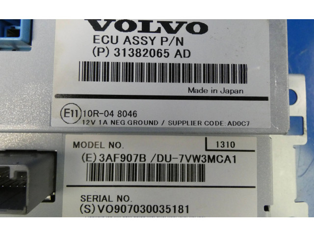 Дисплей    31382065, 3AF907B   Volvo S60