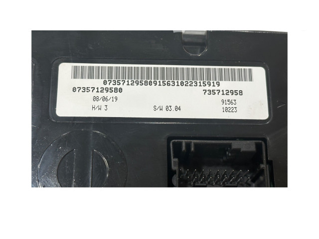 Блок управления климат-контролем 735712958, 07357129580   Fiat 500X