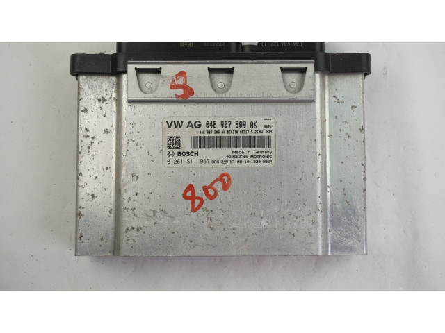 Блок управления двигателя 04E907309AK, 0261S11967   Volkswagen Caddy