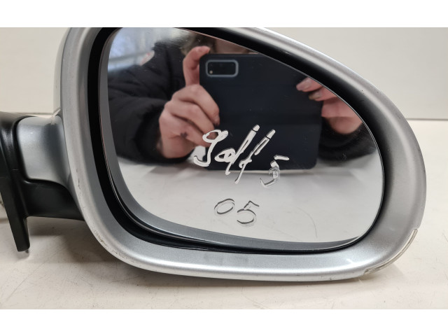 Зеркало электрическое правое Volkswagen Golf Plus 2005-2013 года