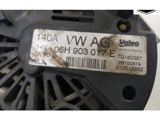 Генератор 06B903016AB, 06B903016AB   Audi A3 S3 8P      