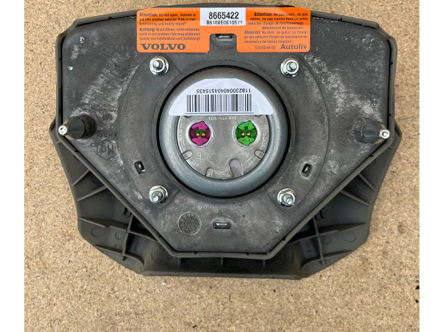 Подушка безопасности водителя 8665422, 8665422 Volvo XC90