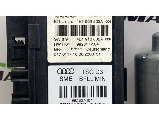 Передний двигатель механизма для подъема окон