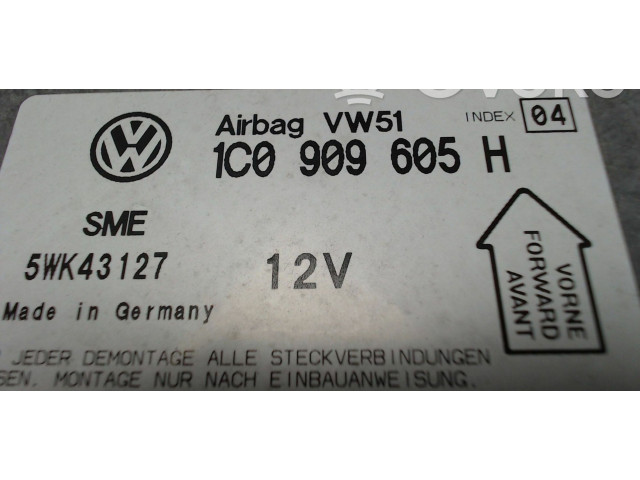 Блок подушек безопасности 1C0909605H, NICHTZUTREFFEND Skoda Fabia Mk1 (6Y)