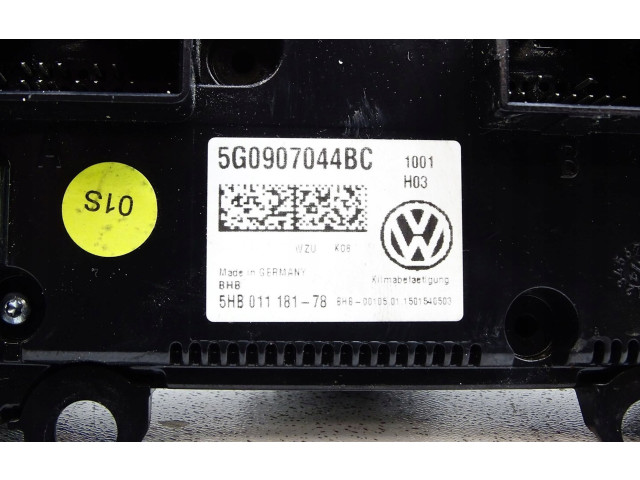Блок управления климат-контролем 5G0907044BC   Volkswagen Golf VII