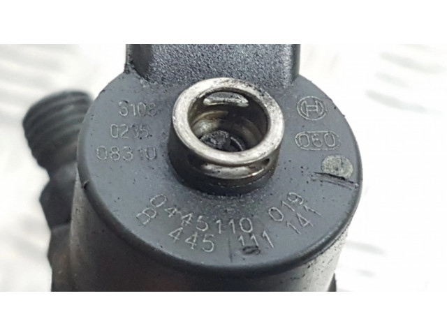 Vstřikovač 0445110019, B445111141 Fiat Punto (176) pro naftový motor 1.9 188A2.00 Nr.285