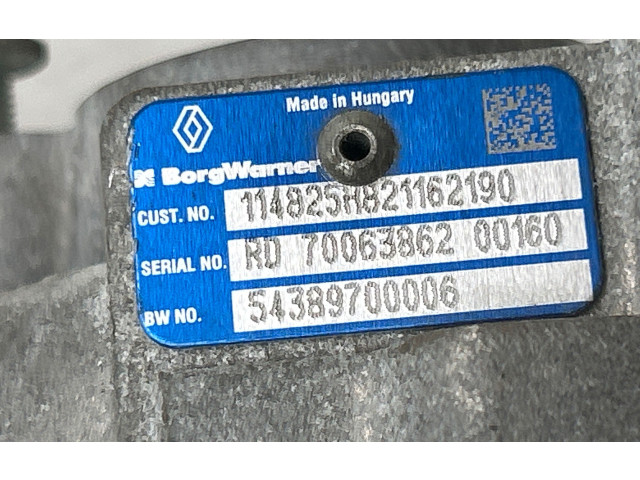 Турбина 54389700006, 70063862   Renault  Megane III  2009 - 2016 года