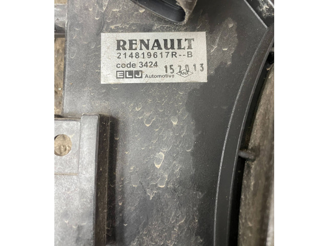 Вентилятор радиатора 214819617r Dacia Lodgy