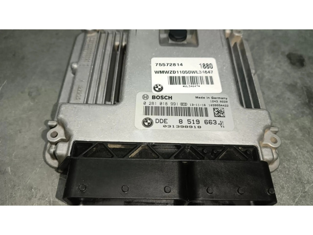 Řídící jednotka 0281018991, CENTRALITAMOTORUCE Mini Cooper Countryman R60 2015