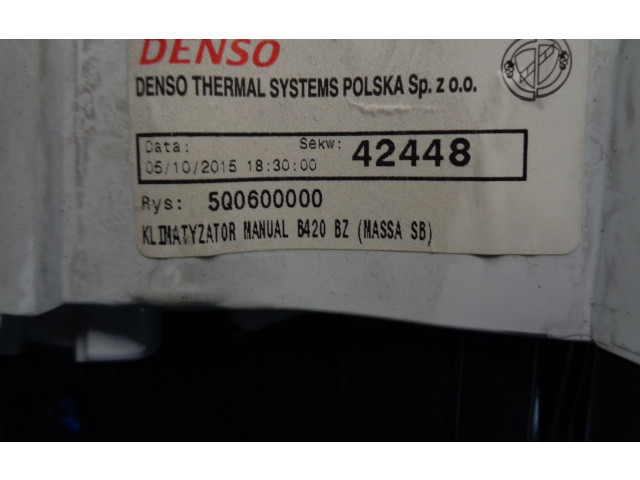 Модуль блока управления кондиционером 5H0140100, 1830994   Ford Ka