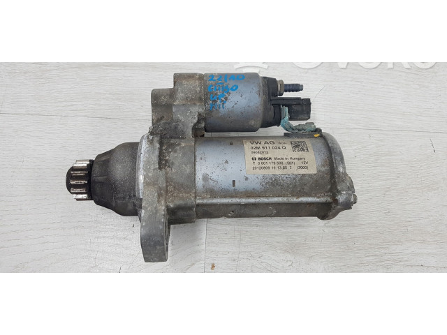 Стартер 02M911024Q   Skoda Citigo    