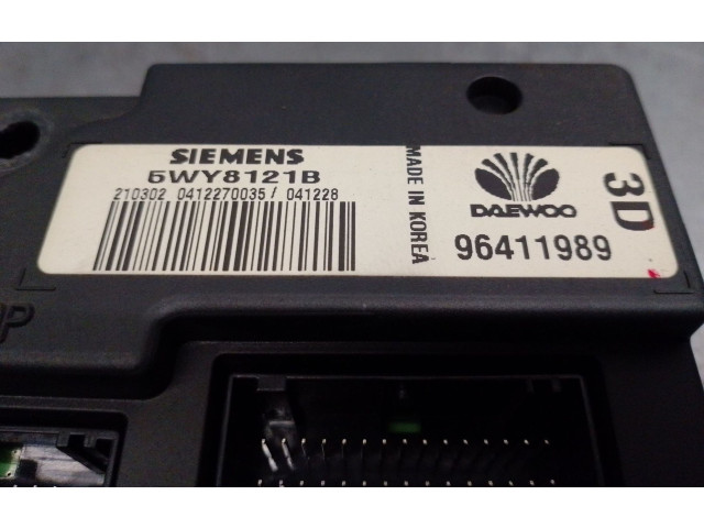 Блок управления 96411989, 5WY8121BSIEMENS   Chevrolet Evanda
