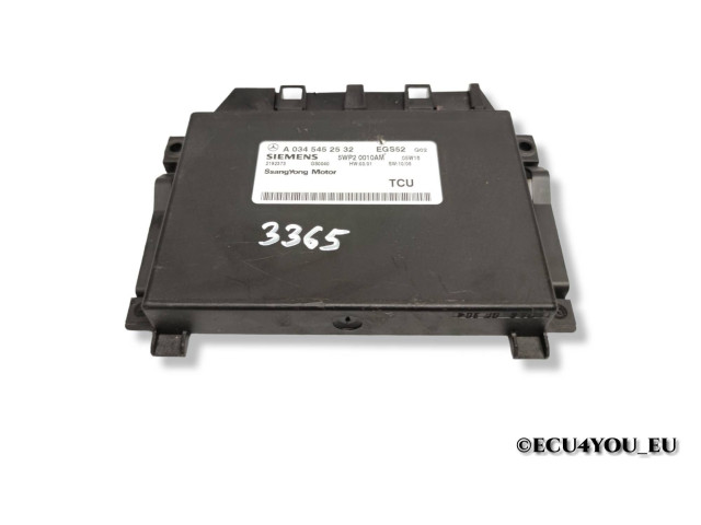 Блок управления коробкой передач A0345452532, 5WP20010AM SsangYong Rexton I