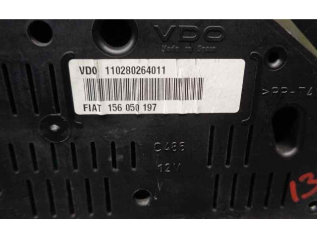 Přístrojová deska  Alfa Romeo GTV 2005 156050197, 110080264011  