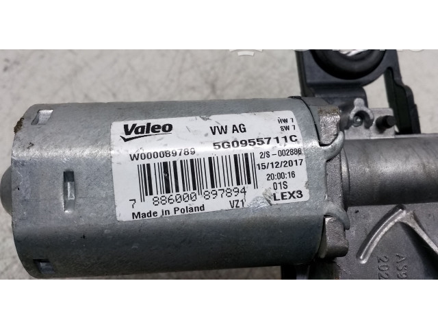 Моторчик заднего дворника 5G0955711C, 886000897894 Volkswagen Golf VII