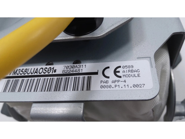 Подушка безопасности пассажира 7030A311 Mitsubishi Outlander