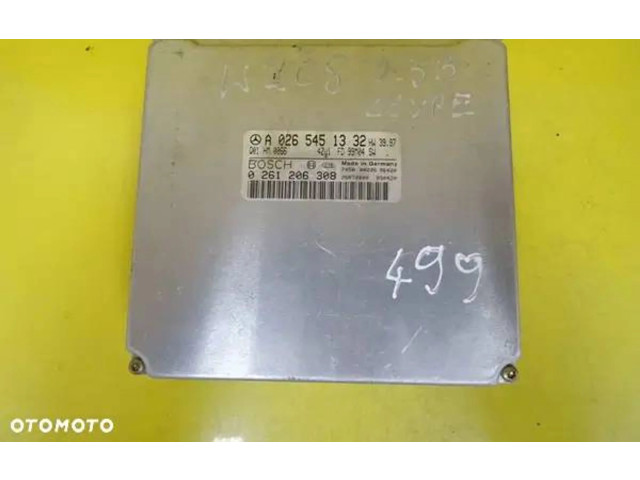Řídící jednotka 0261206308, A0265451332 Mercedes-Benz CLK A208 C208 1998