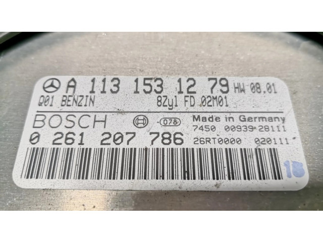 Řídící jednotka A1131531279, 0261207786 Mercedes-Benz S W220 2000