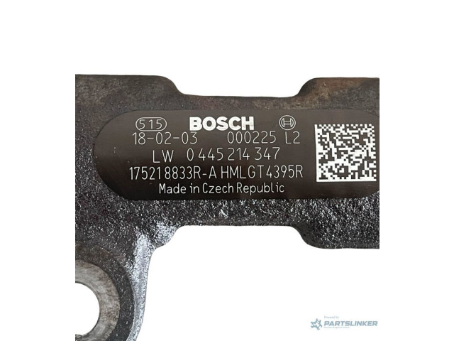 Топливная рампа 0445214347   Renault Koleos II  