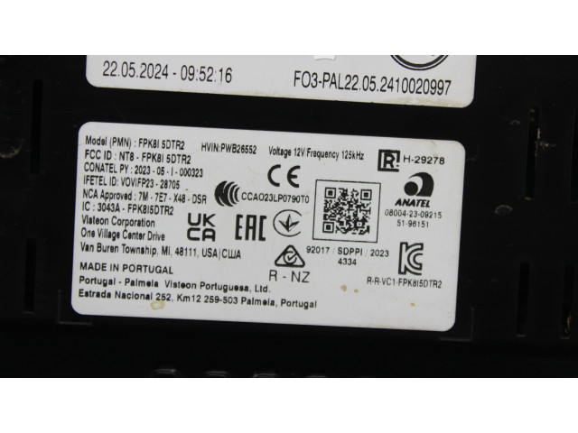 Панель приборов 654920740A, 654920740A Skoda Scala