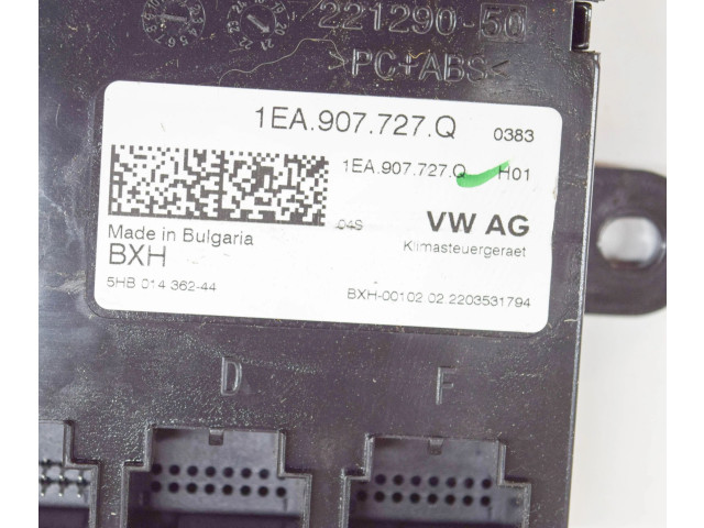 Блок управления климат-контролем 1EA907727Q, 5HB014362   Volkswagen ID.3
