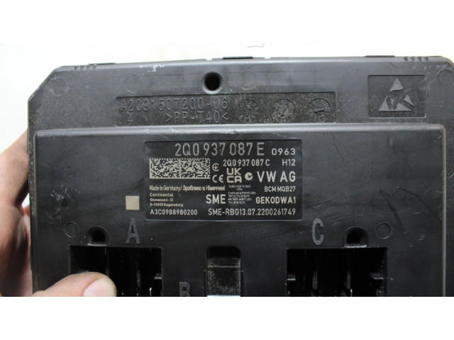 Блок комфорта Skoda Fabia Mk4 (6VA)