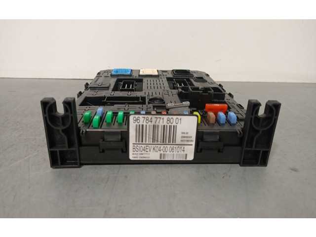 Pojistková skříňka Řídící jednotka BSM 9678477180 Peugeot 3008 I 2014