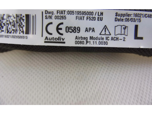 Боковая подушка безопасности    Jeep Renegade