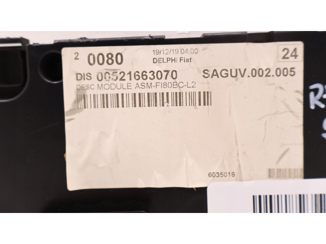 Блок комфорта 521663070 Jeep Renegade