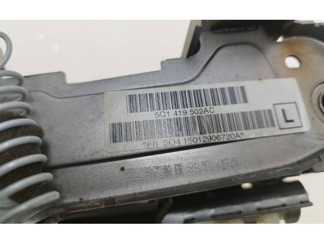 Рулевая рейка 5Q1419502AC, 5Q0905861A Volkswagen Golf VII 2013 - 2019 года