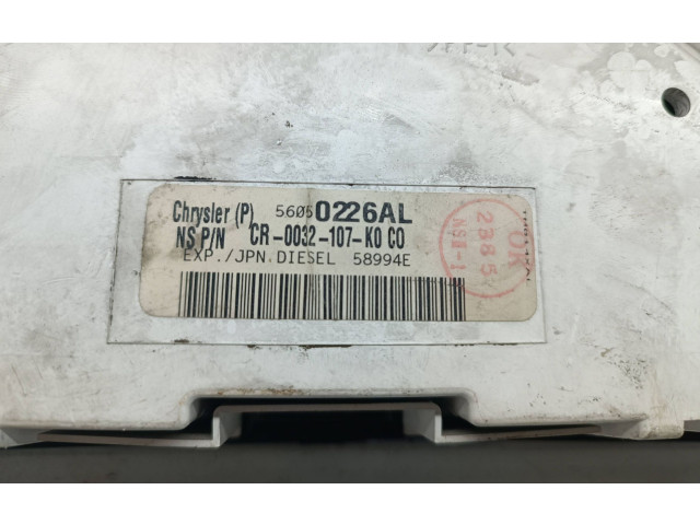 Панель приборов 56050226AL, 58994E Jeep Grand Cherokee (WK)