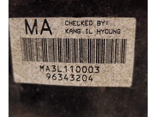 Přístrojová deska Daewoo Nubira 2000 96343204, MA3L110003