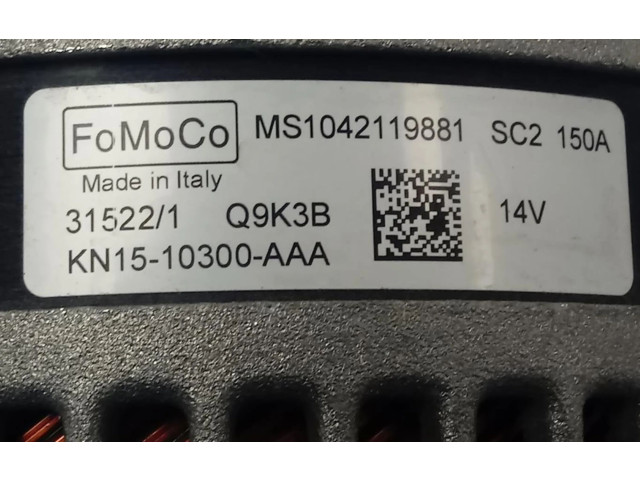Генератор KN1510300AA   Ford Ecosport      