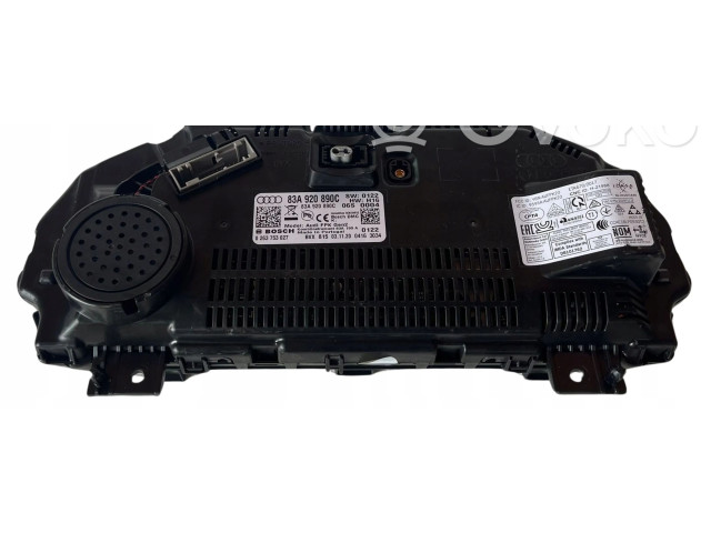 Панель приборов 83A920890C Audi Q3 F3