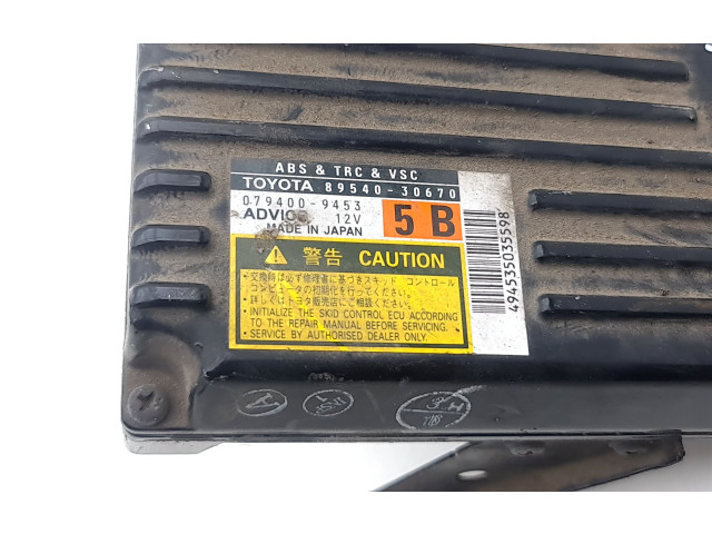 Блок управления АБС 8954030670 Lexus GS 300 350 430 450H