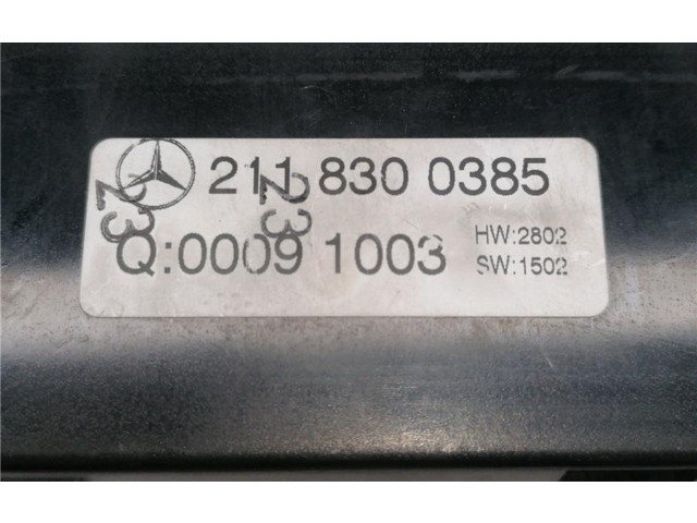 Блок управления климат-контролем 2118300385, 0070010   Mercedes-Benz E AMG W211
