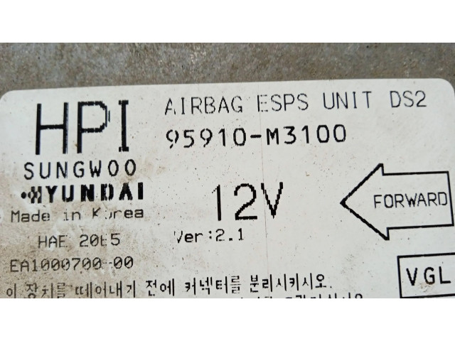 Блок подушек безопасности 95910M3100   KIA Joice