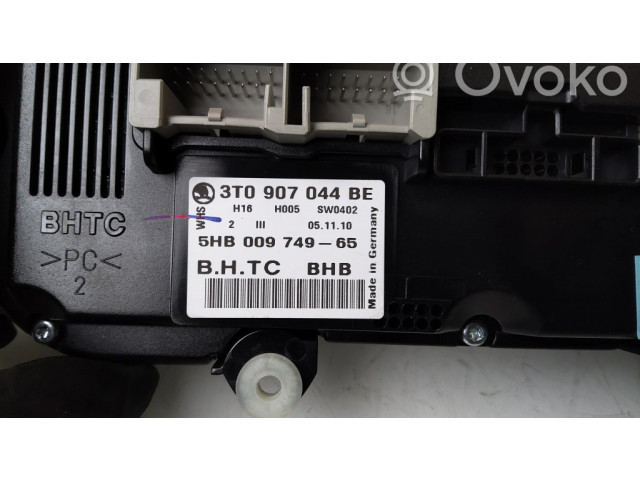 Блок управления климат-контролем 3T0907044BE Skoda Superb B6 (3T)