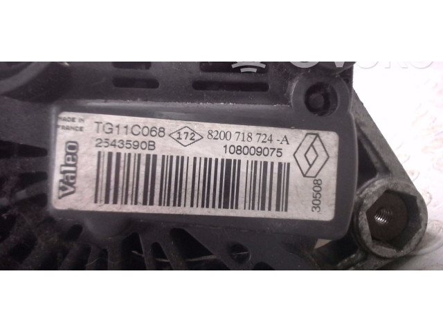 Генератор 8200718724, 8200623231   Renault Twingo II      