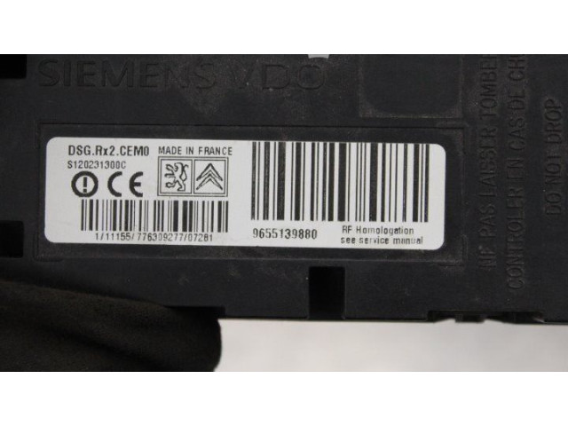 Блок управления 9655139880, S120231300C Citroen C4 I