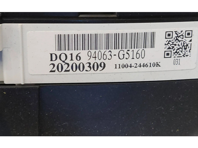 Панель приборов 94063G5160, 20200309   KIA Niro       