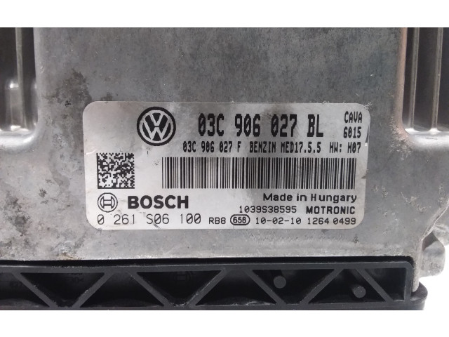 Řídící jednotka 03C906027BL, 0261S06100   Volkswagen Tiguan 2010