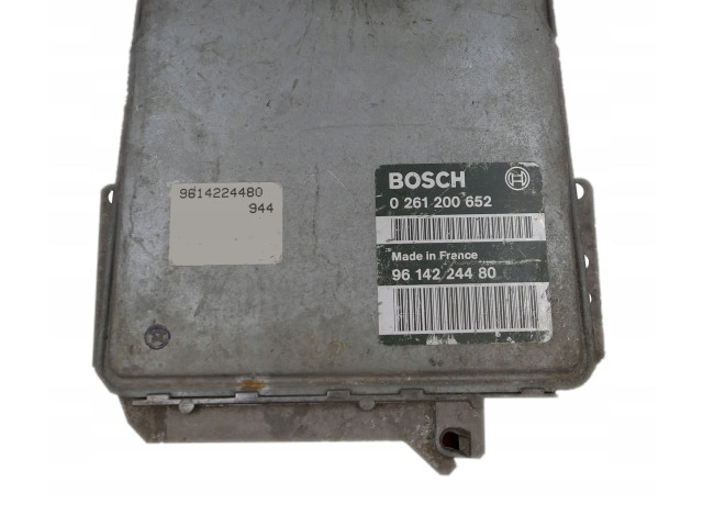 Блок управления двигателя 9614224480, 0261200652 Peugeot 306
