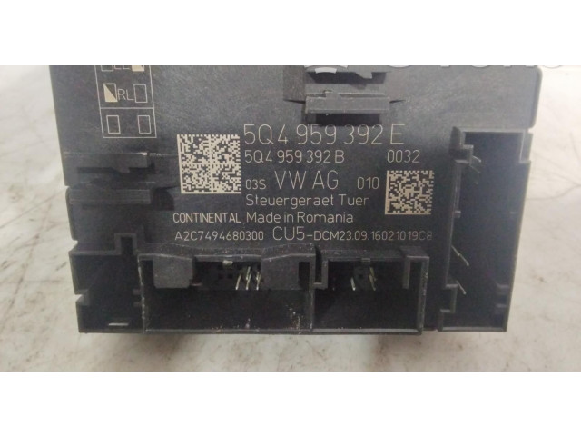 Блок управления 5Q4959392E Volkswagen Golf VII