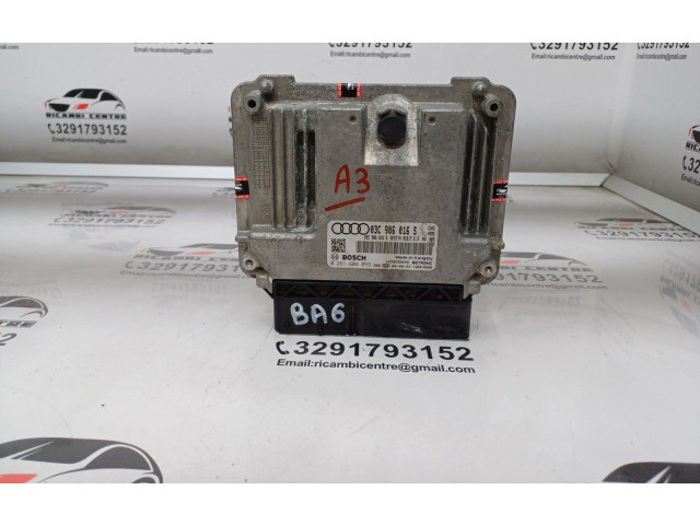 Блок управления двигателем Блок управления 03C906016S, 0261S04859   Audi A3 8Y