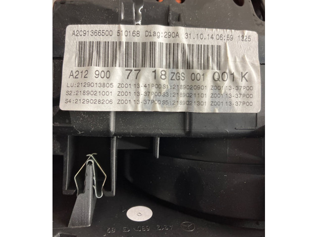 Přístrojová deska Mercedes-Benz E W212 2014 A2129007718