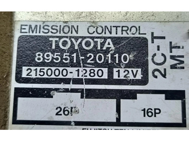 Řídící jednotka 8955120110 Toyota Carina T190