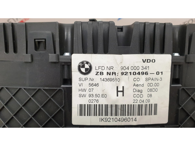 Панель приборов 9210496, 904000341   BMW Z4 E89       
