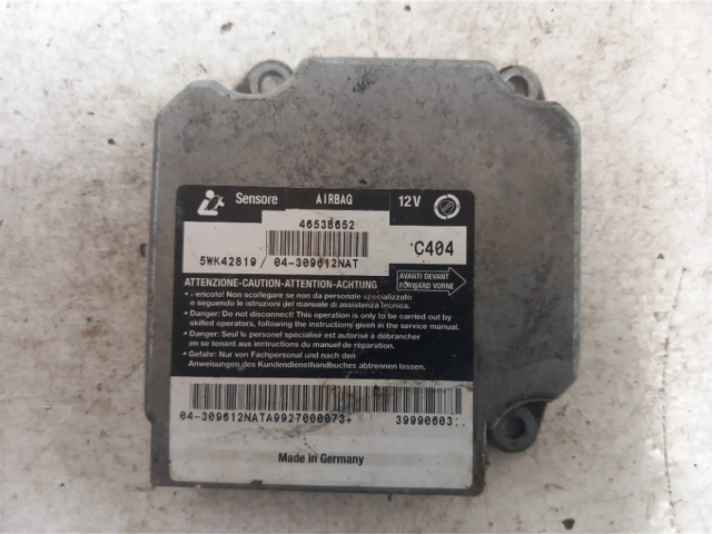 Блок подушек безопасности 46538652   Fiat Marea