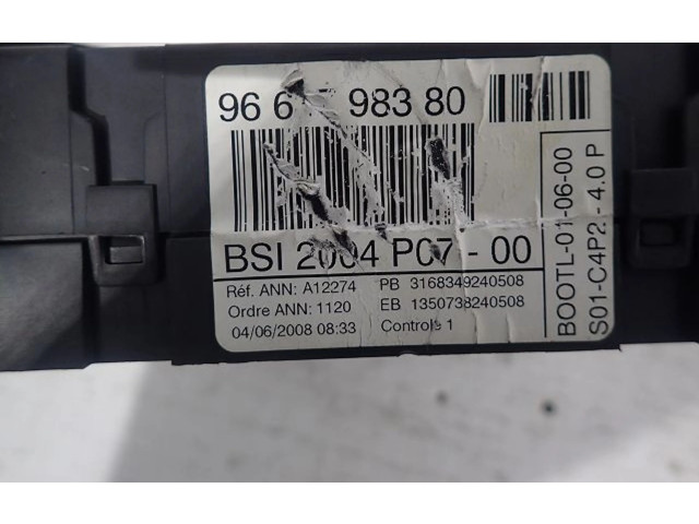 Блок предохранителей 00006500FH Peugeot 207 CC